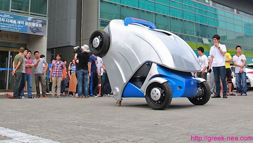 armadillo car Το αυτοκίνητο που διπλώνει