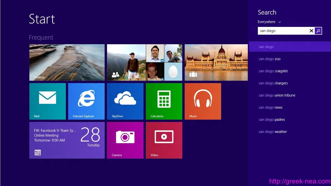 Microsoft-Windows 8.1 Smart Search