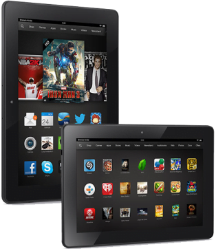 Τα καλυτερα tablets για το 2013 Amazon Kindle Fire HDX