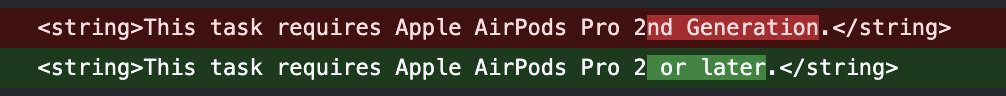 AirPods Pro code