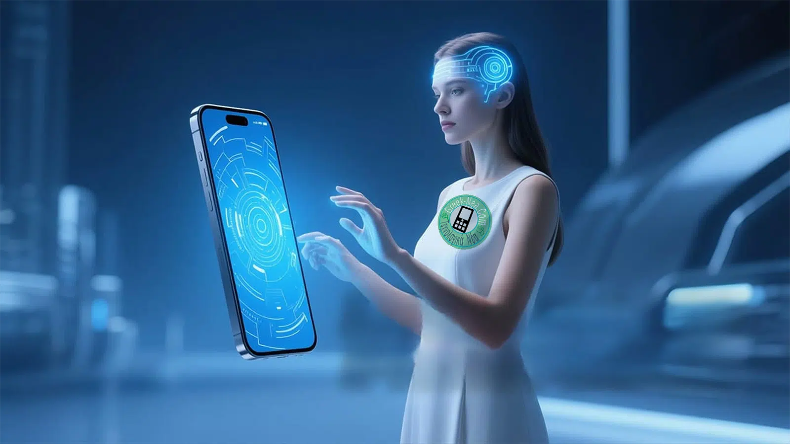 Χειρισμός iPhone χωρίς χέρια ή φωνή