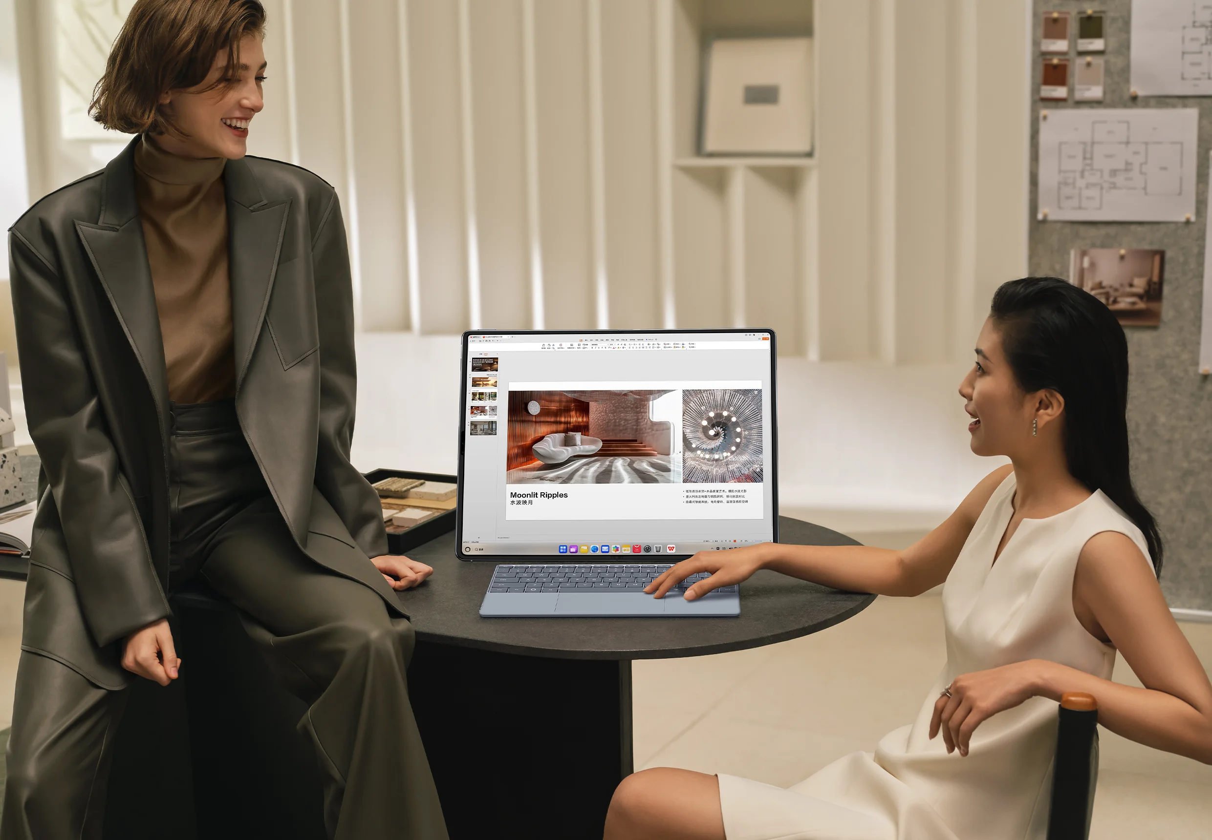 Matebook Fold Ultimate for meeting