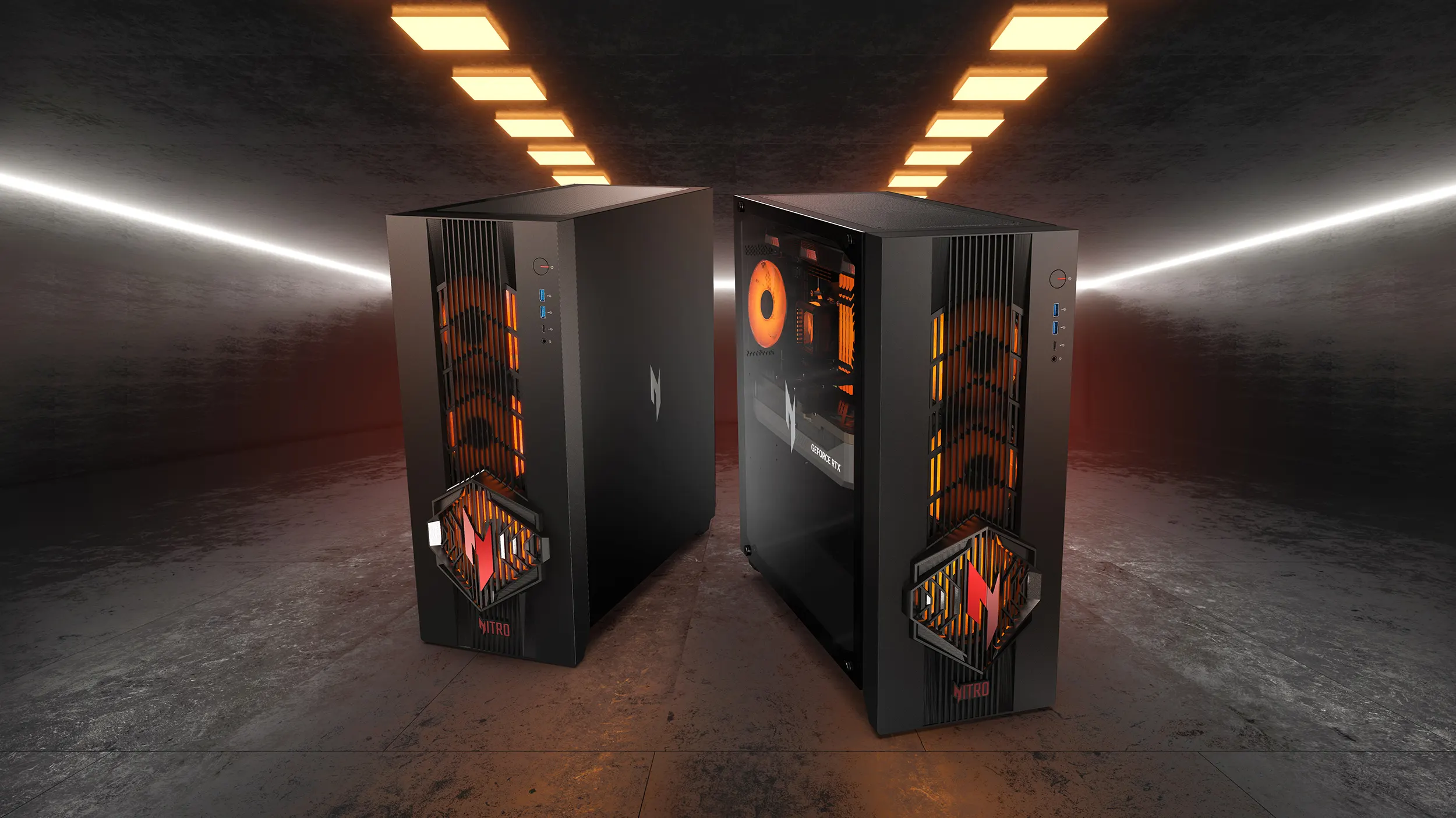 gaming desktops Nitro 70 και Nitro 50