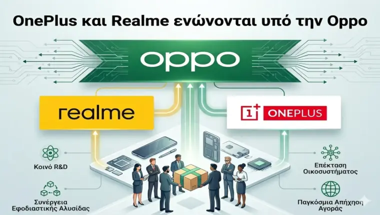 OnePlus και Realme ενώνονται υπό την Oppo