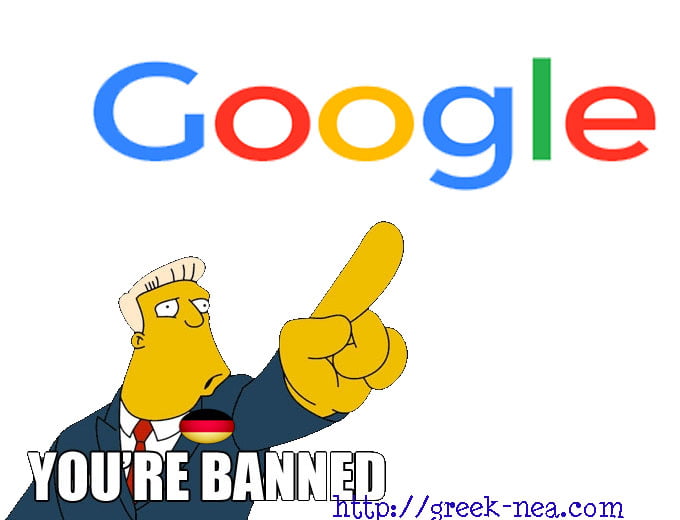 Google bannded in gremany